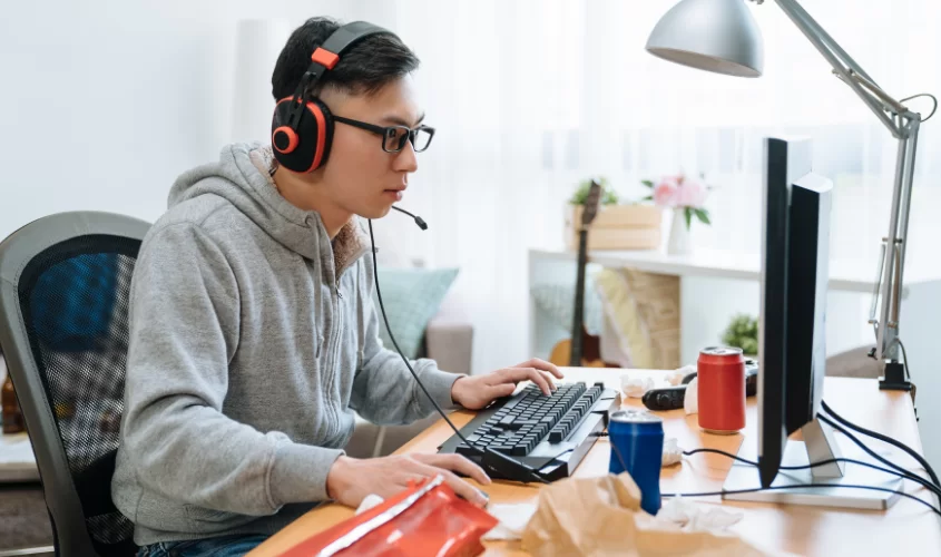 Teen gaming