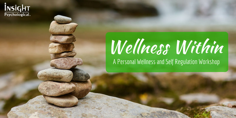 wellness within banner (rocks stacked)
