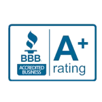 BBB Accredited Business A+ Logo