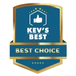 Kev's Best - Best Choice badge