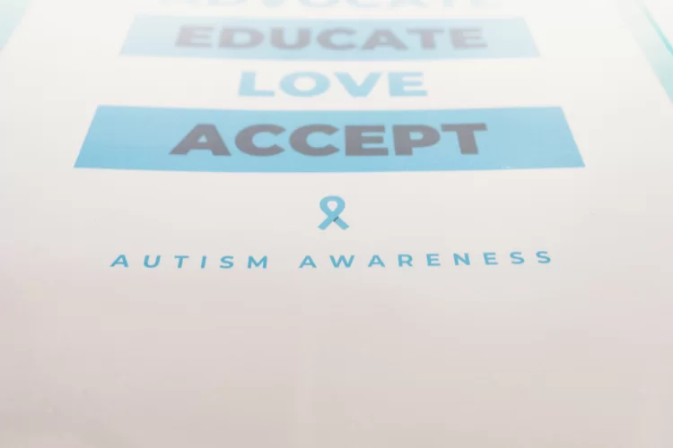 Autism awareness graphic.