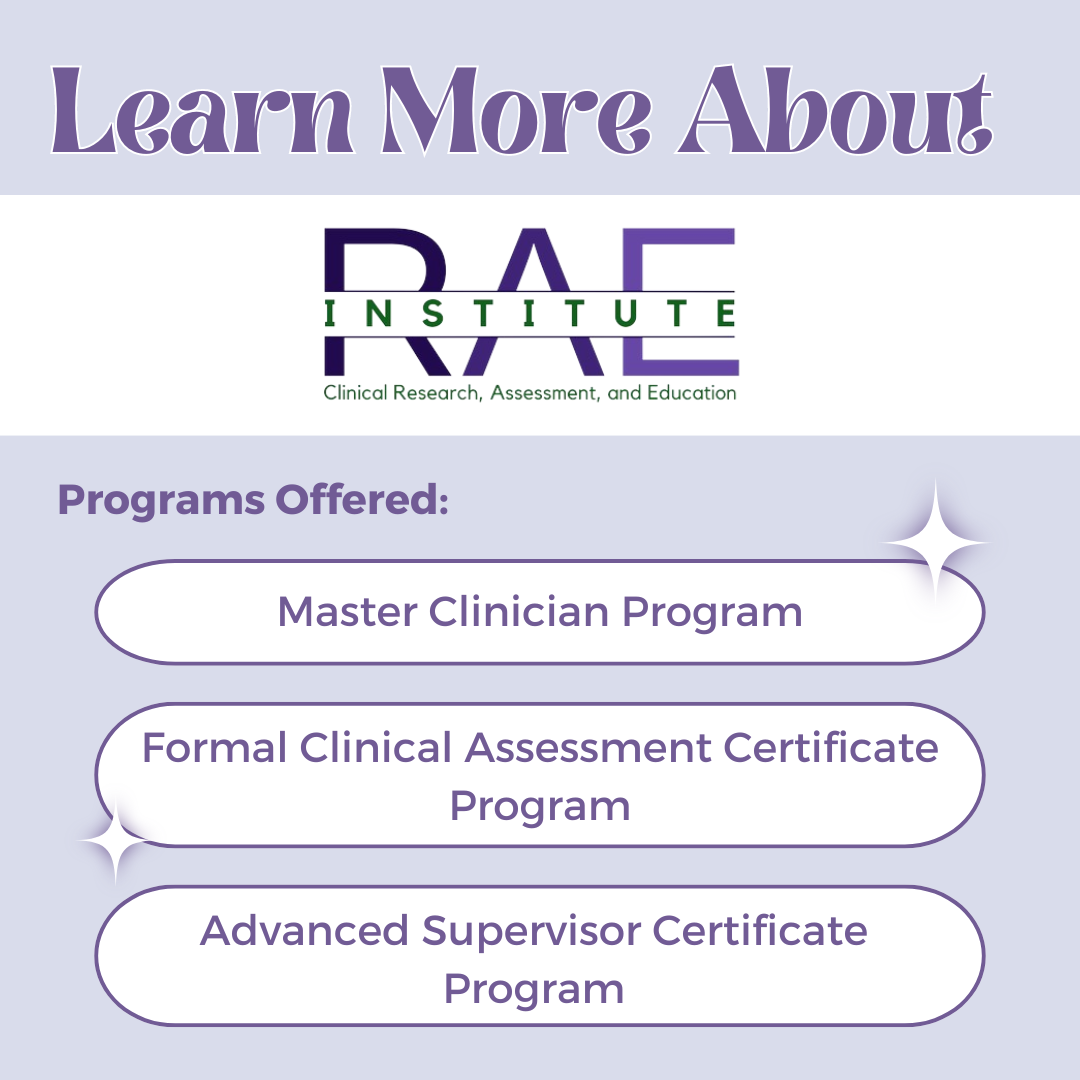 RAE Institute Programs