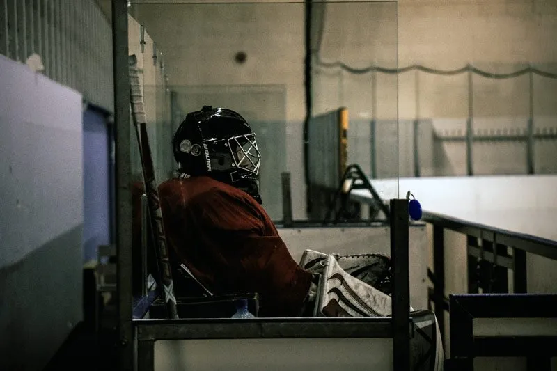 Hockey Player Struggling with mental health