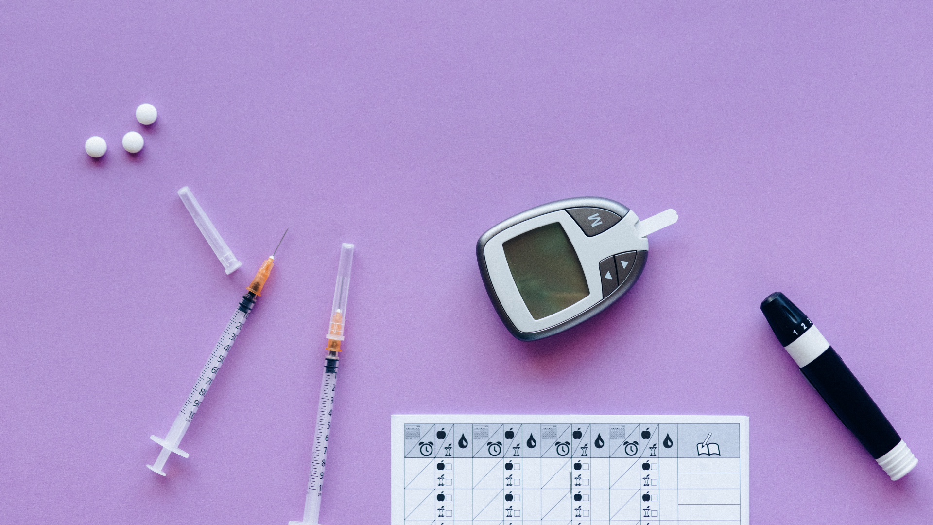 Diabetes management tools.
