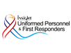 Insight Psychological's Uniformed Personnel and First Responders program logo.