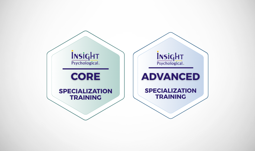 Insight's internal specialization badge system.